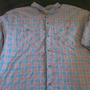 Mens Long Sleeve Button Up